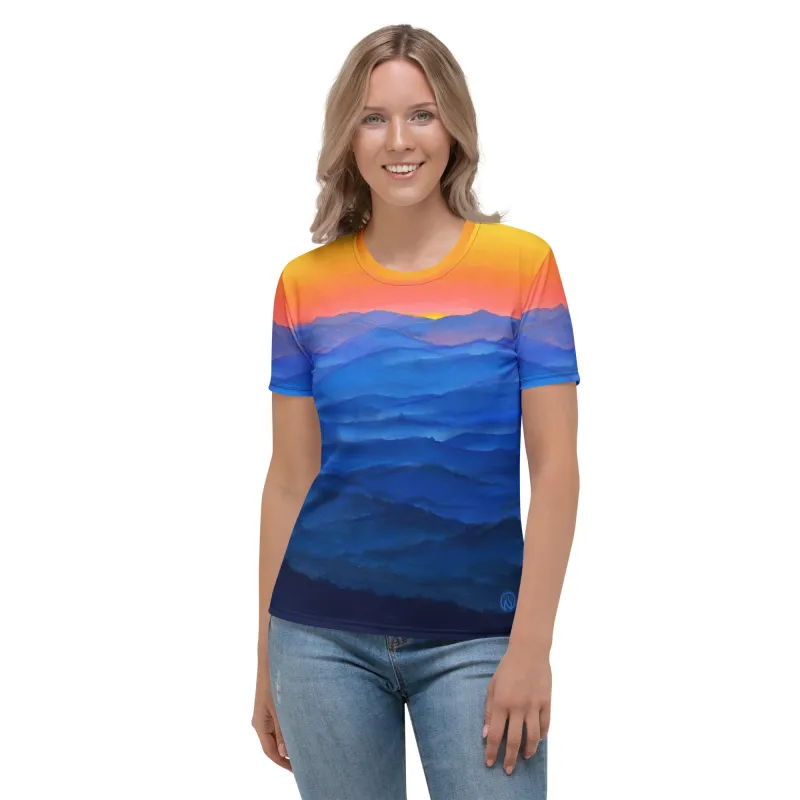 Dawn Womens T-Shirt AOP sold by INKnBURN