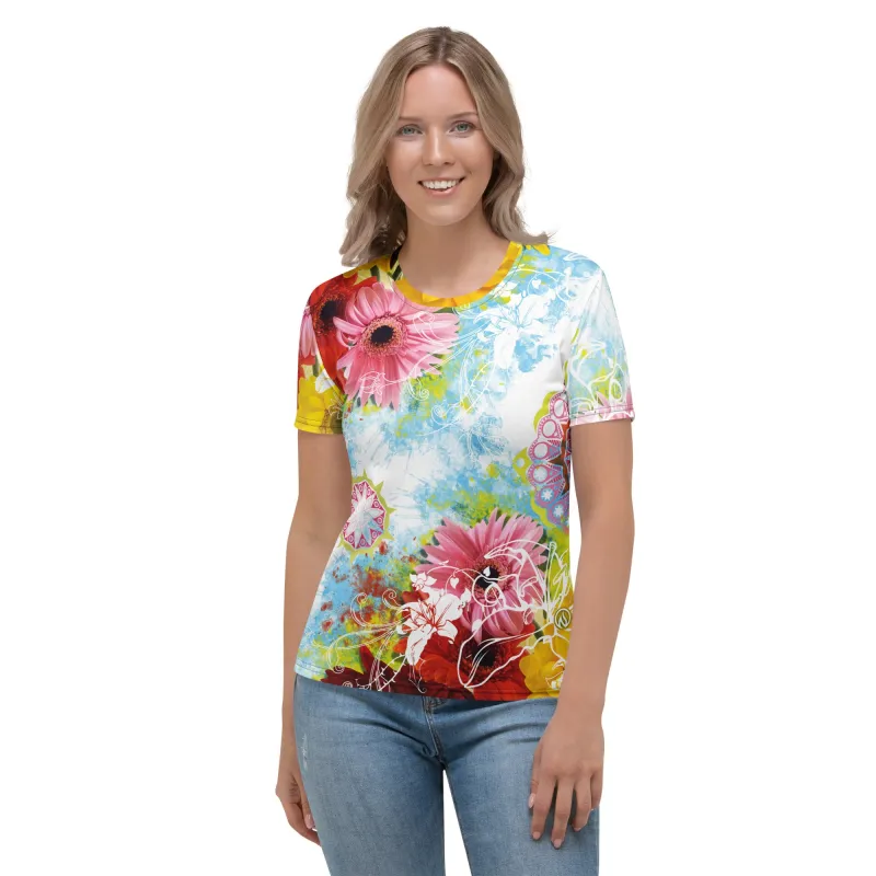Wildflower T-Shirt AOP sold by INKnBURN