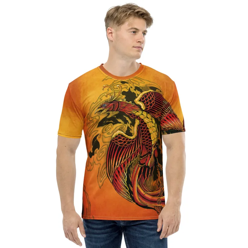 Mens Phoenix T-Shirt AOP sold by INKnBURN