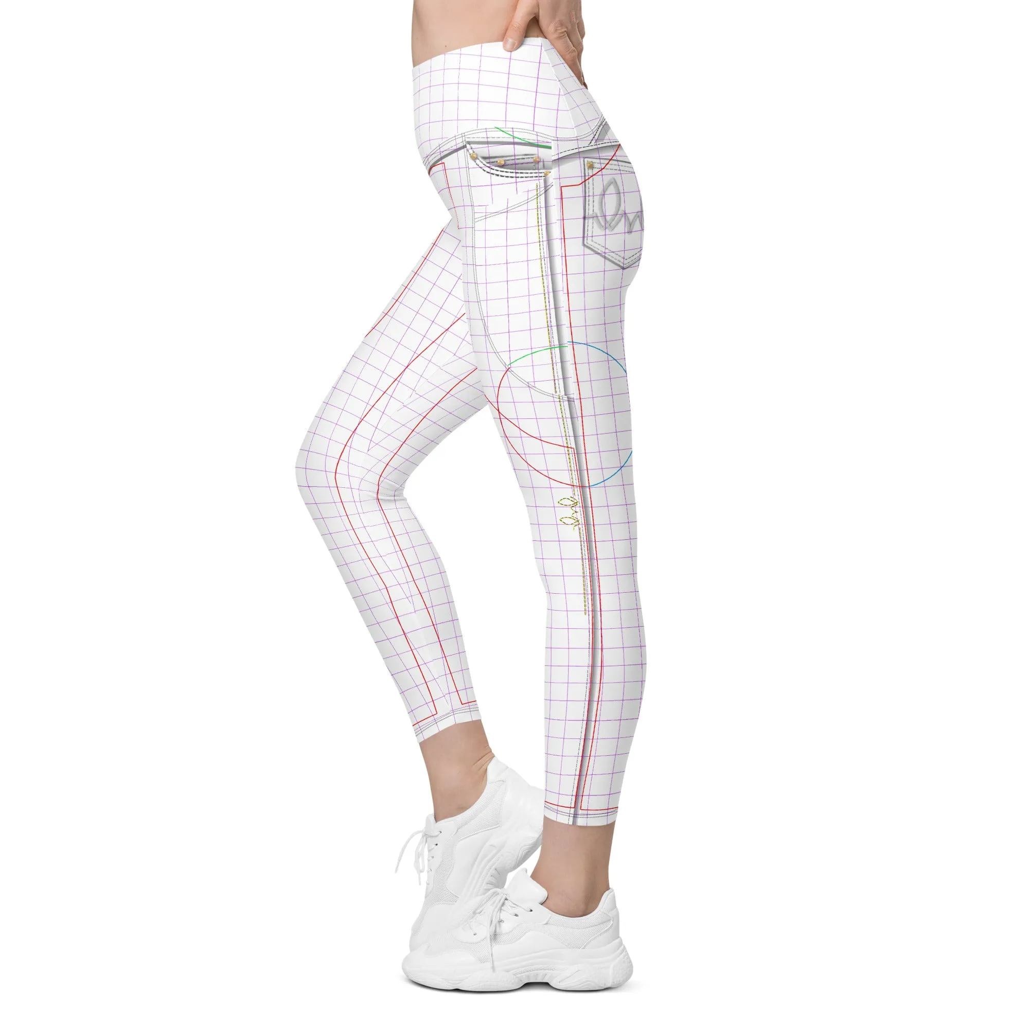 Calavera Tights with Pockets sold by INKnBURN product image thumbnail 5