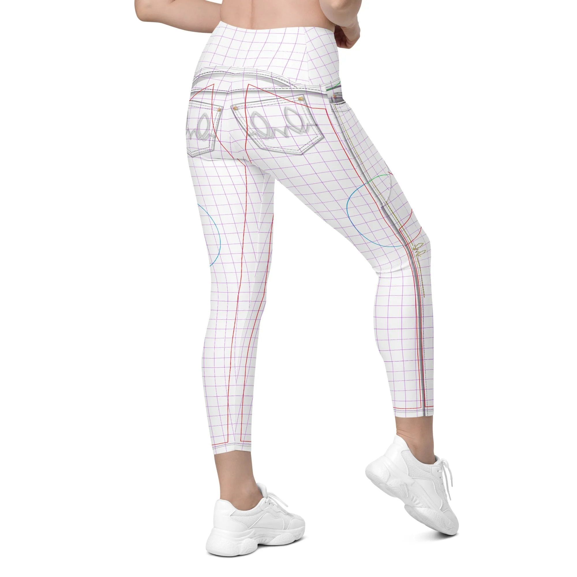 Calavera Tights with Pockets sold by INKnBURN product image thumbnail 2