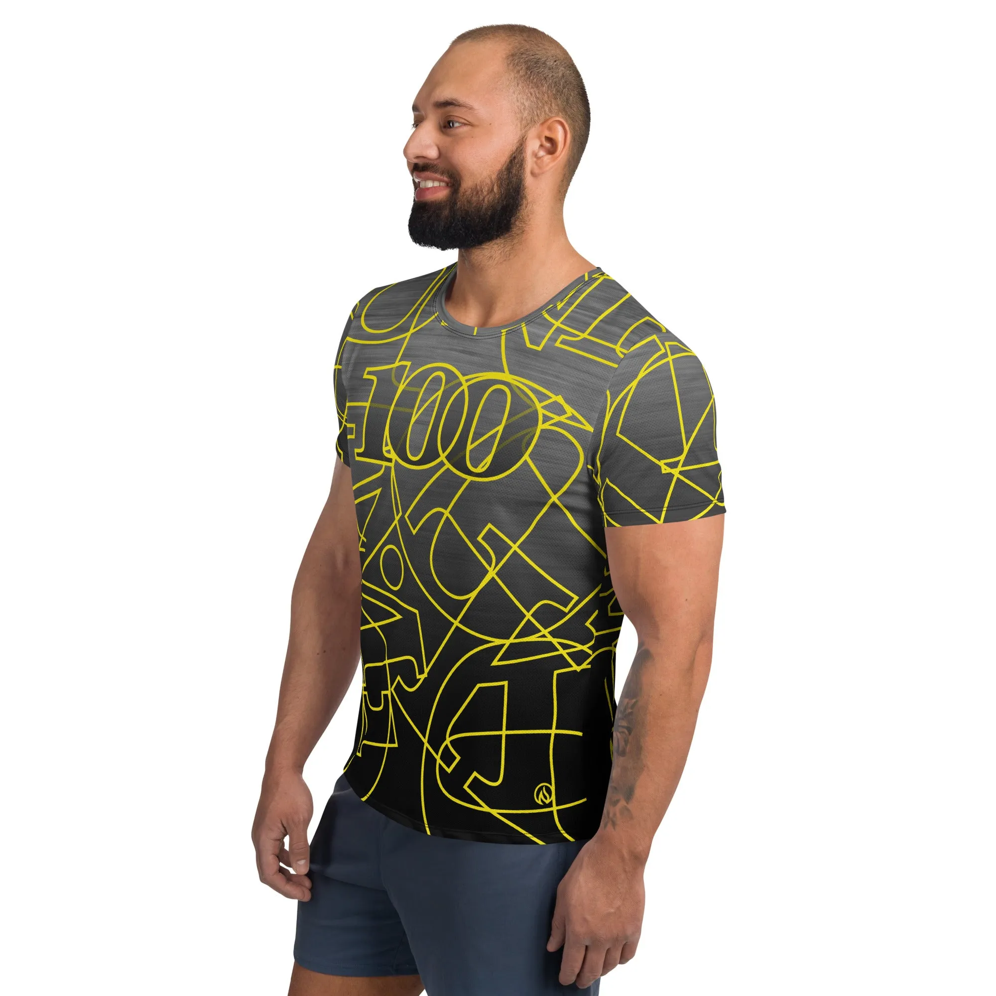 Mens 100 Tech Shirt sold by INKnBURN product image thumbnail 3