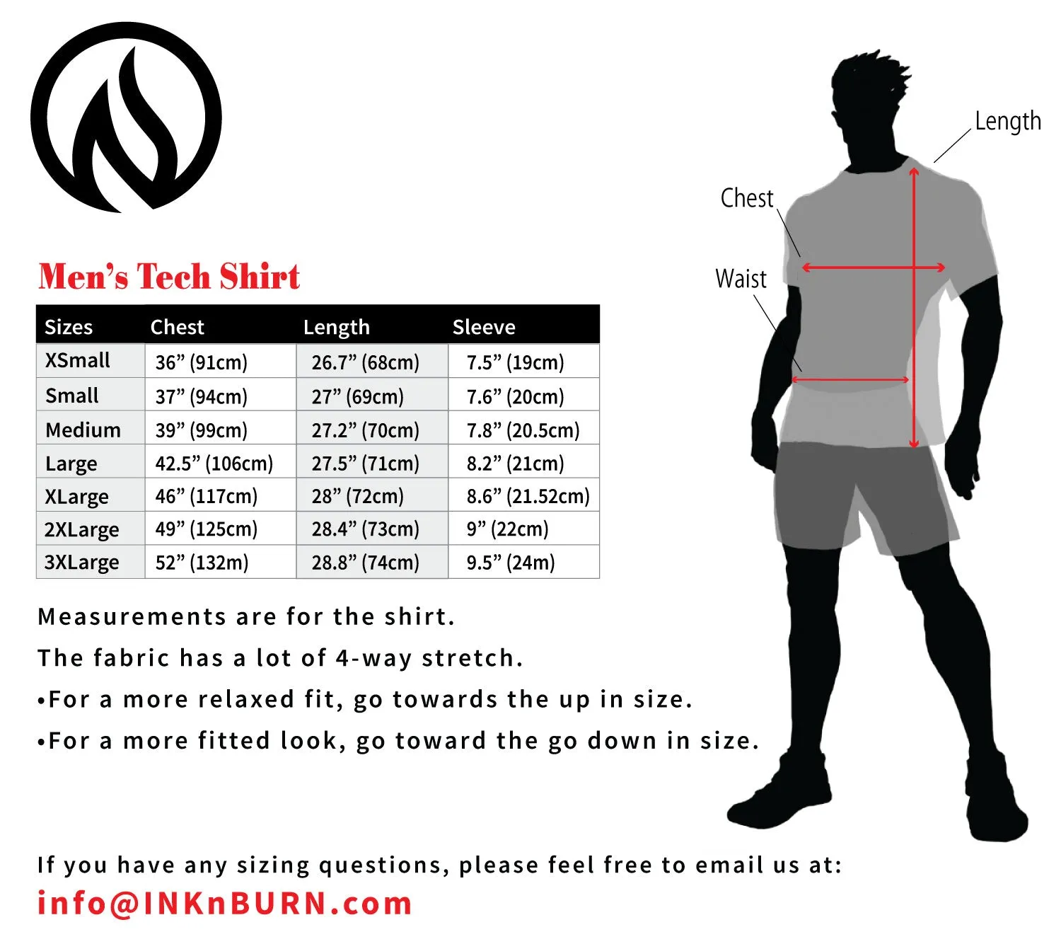 Mens 100 Tech Shirt sold by INKnBURN product image thumbnail 5