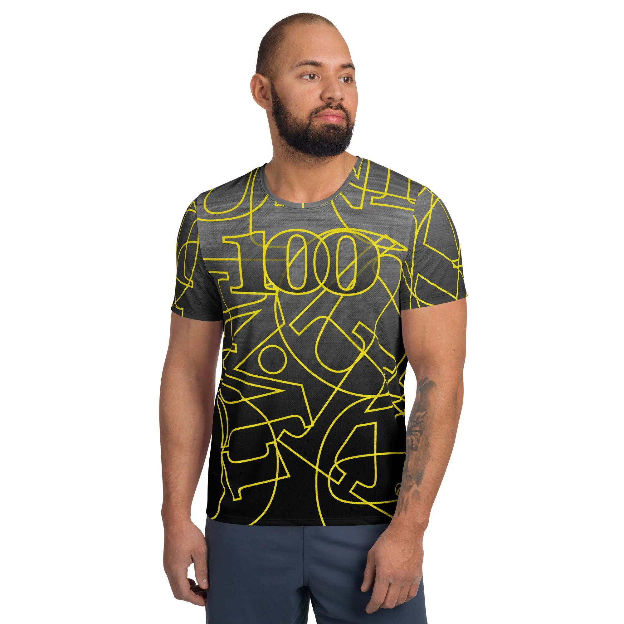 Mens 100 Tech Shirt sold by INKnBURN