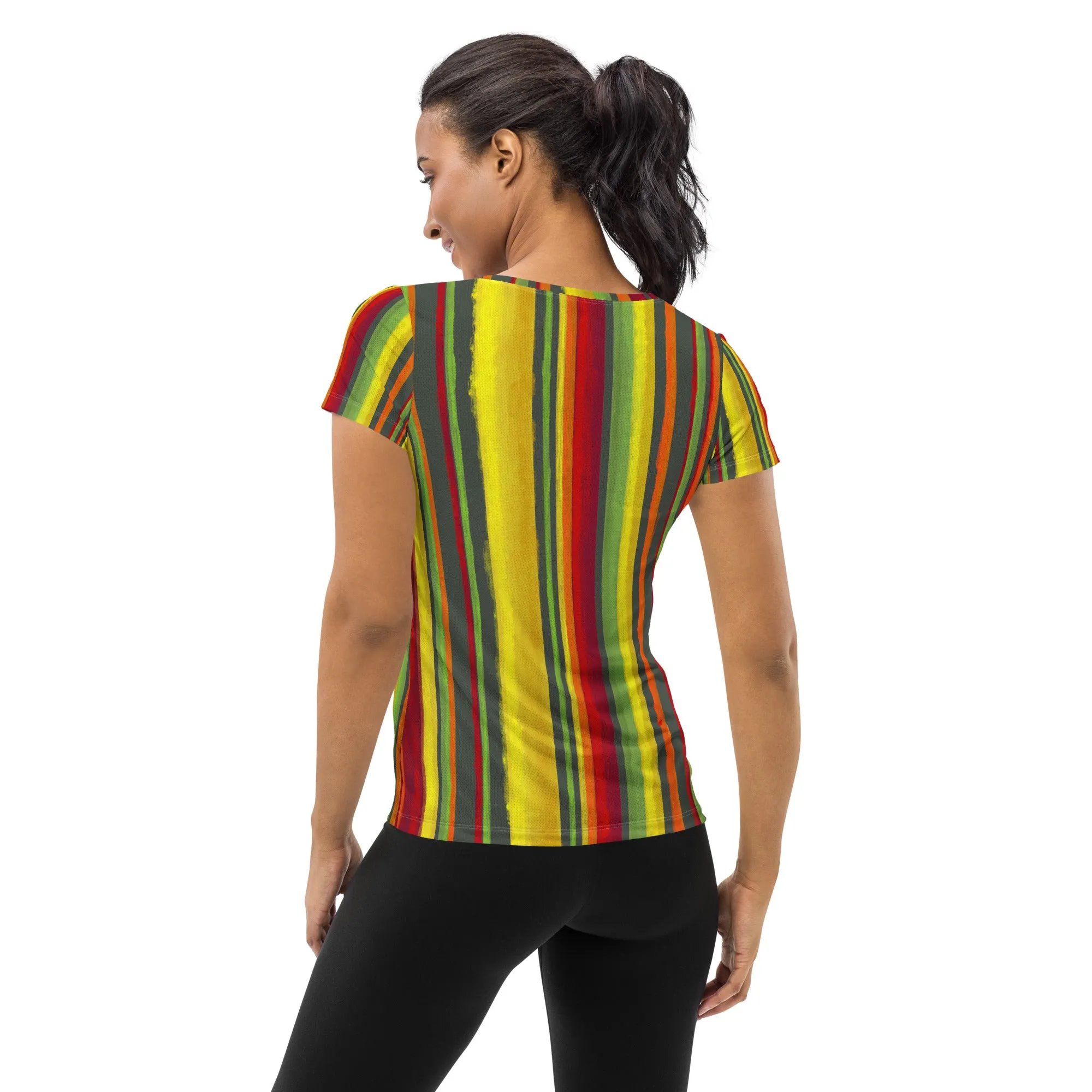 Women's athletic t-shirt sold by INKnBURN product image thumbnail 2