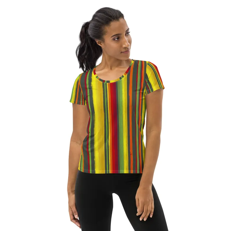 Women's athletic t-shirt sold by INKnBURN