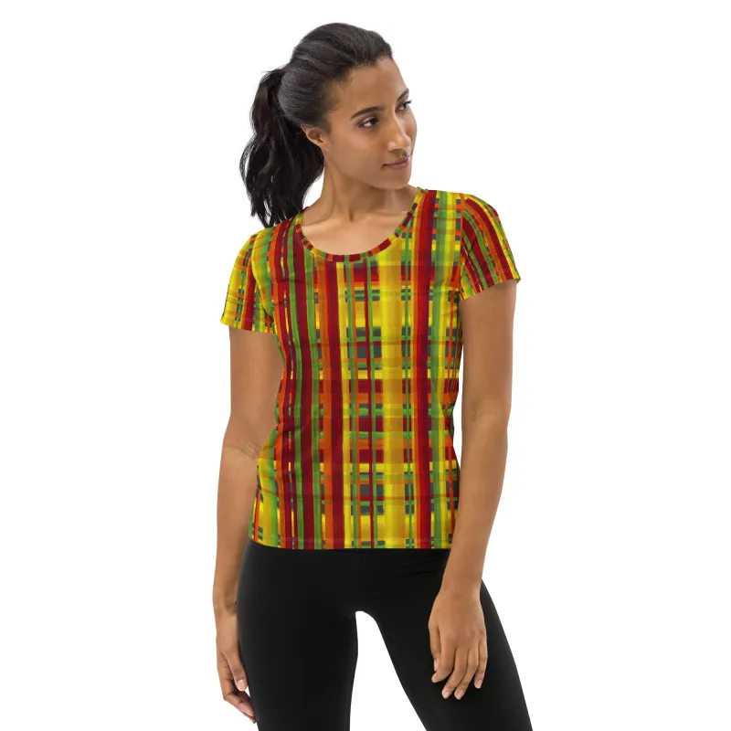 Women's athletic t-shirt sold by INKnBURN