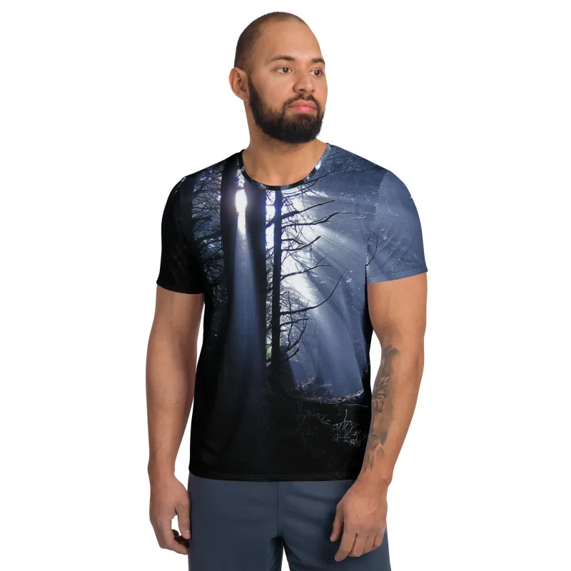 Mens Dark Forest Tech Shirt sold by INKnBURN