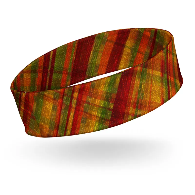 Fall Plaid Headband made by INKnBURN