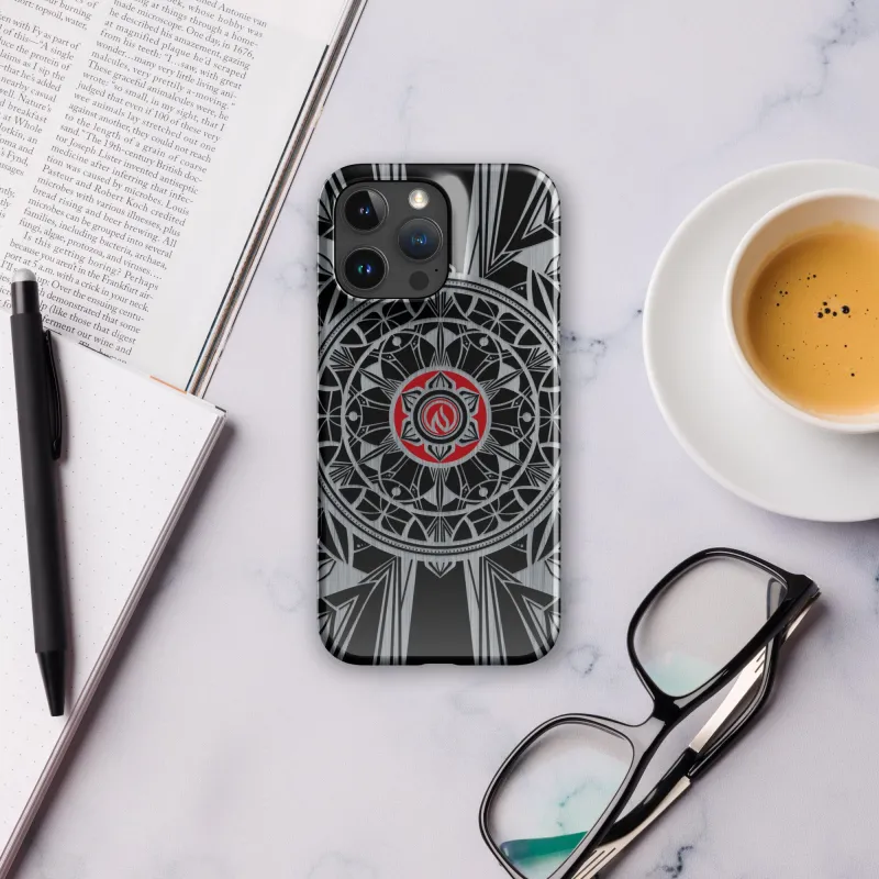 Healing Mandala iPhone® Case made by INKnBURN