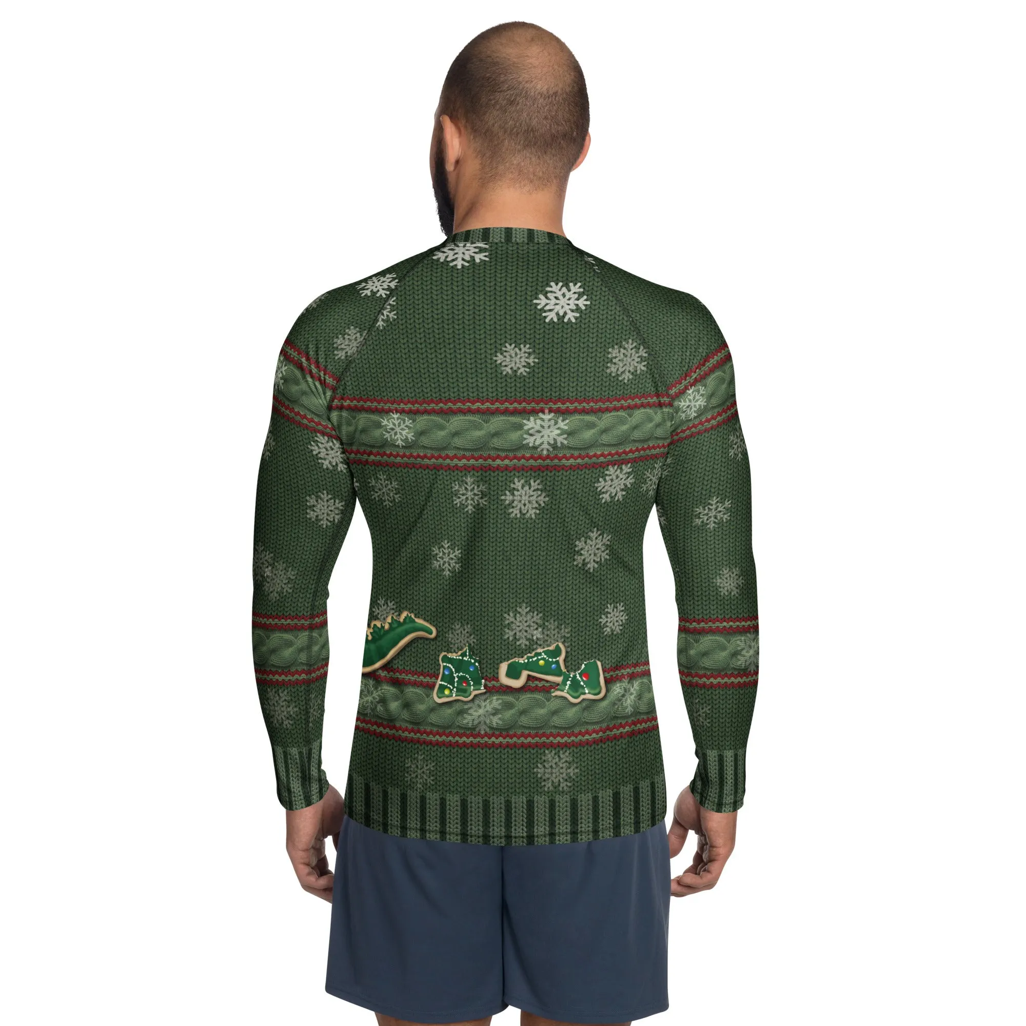 Men's Holiday Cookie Monster Pullover sold by INKnBURN product image thumbnail 3