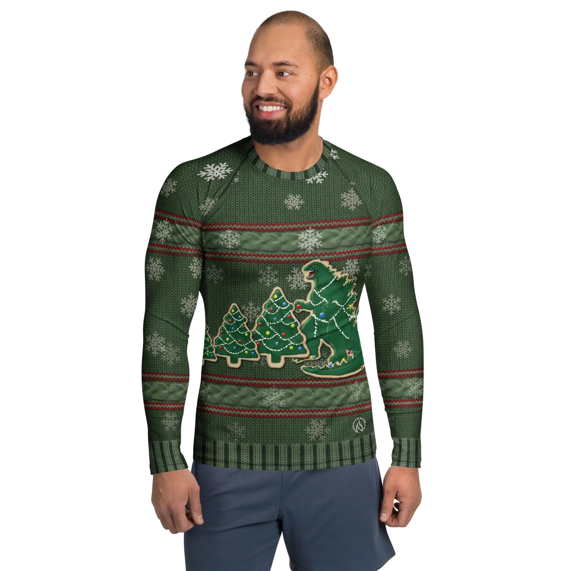 Men's Holiday Cookie Monster Pullover sold by INKnBURN product image thumbnail 2