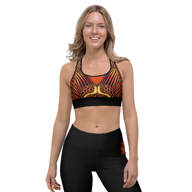 Phoenix Sports bra sold by INKnBURN