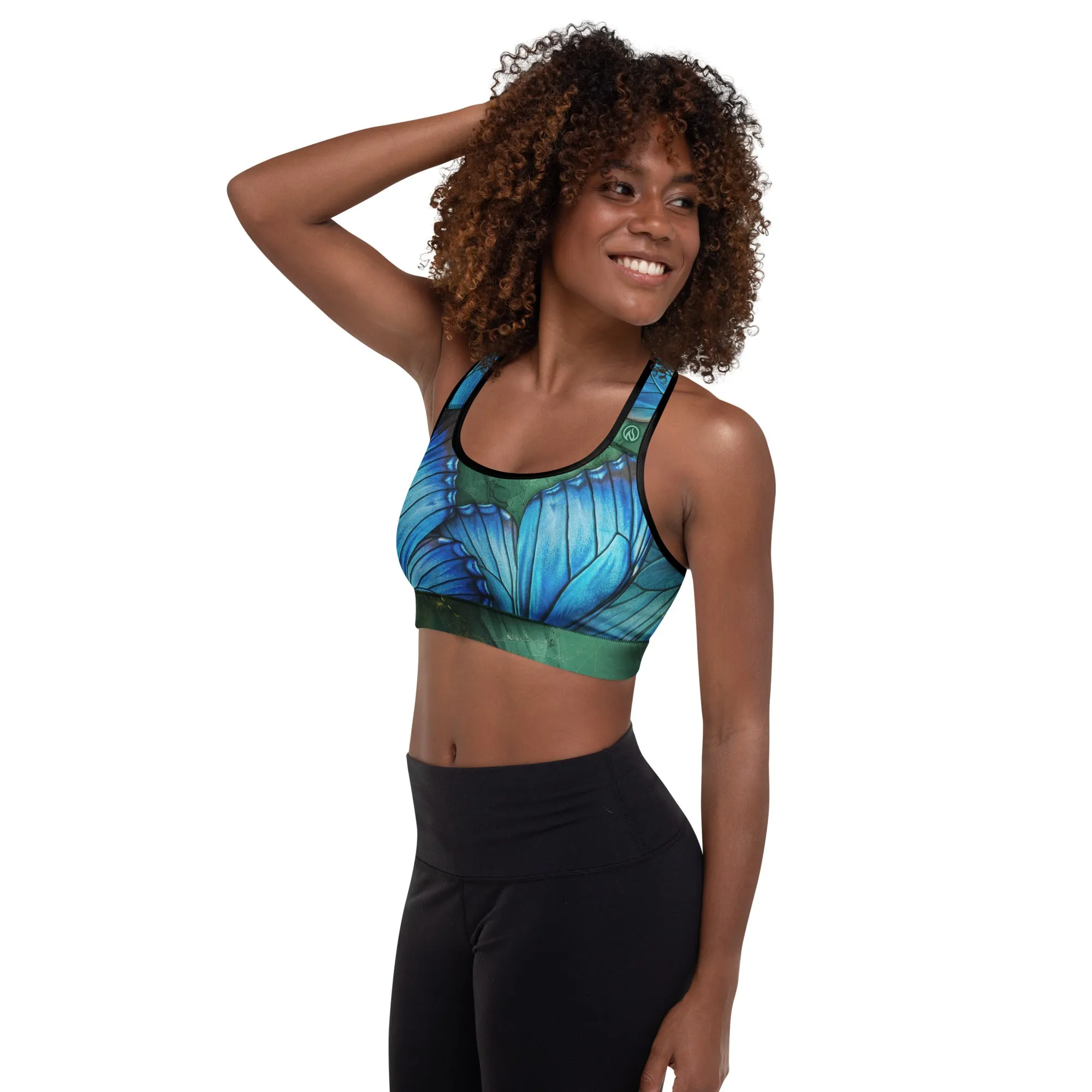 Ascent Padded Sports Bra sold by INKnBURN product image thumbnail 2