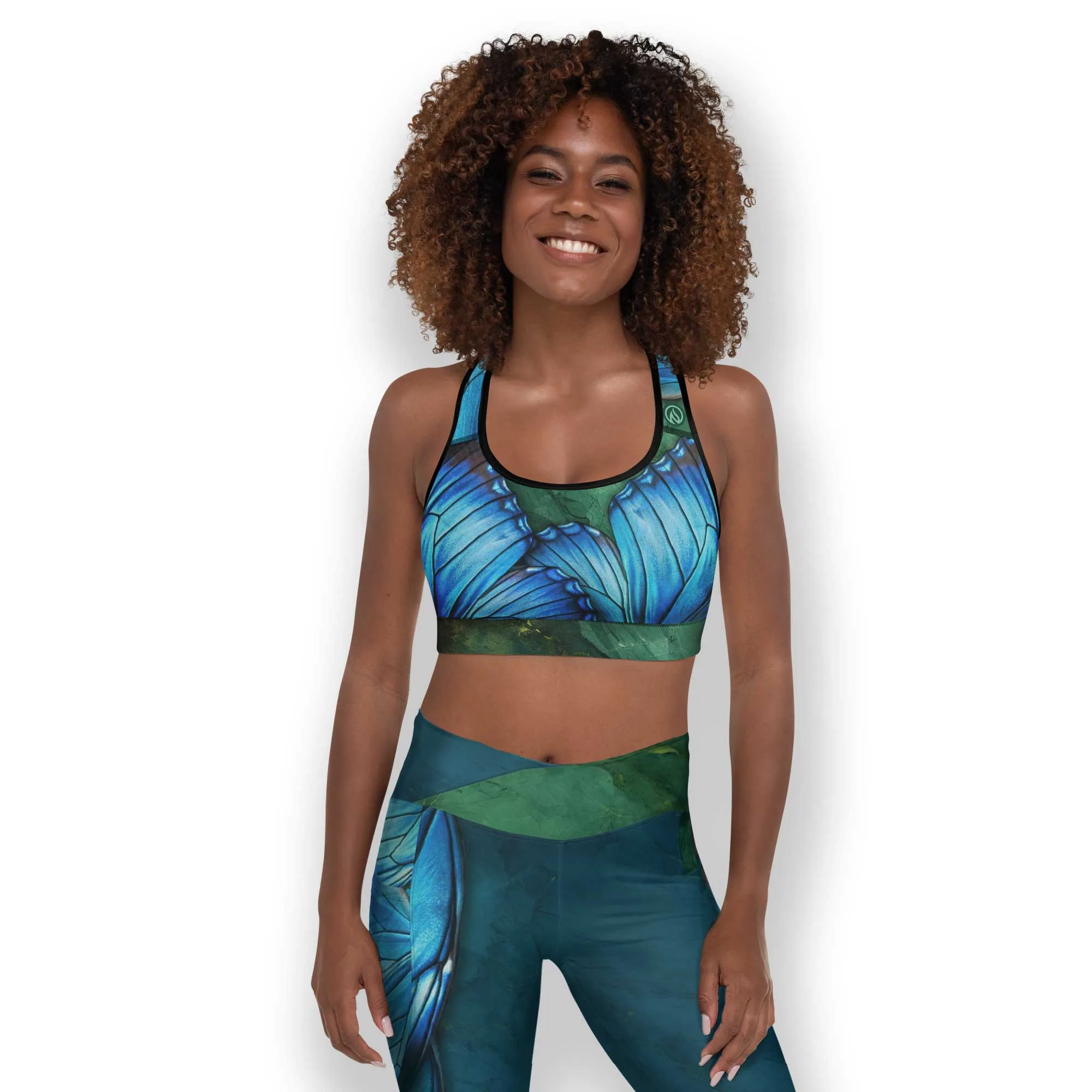 Ascent Padded Sports Bra sold by INKnBURN
