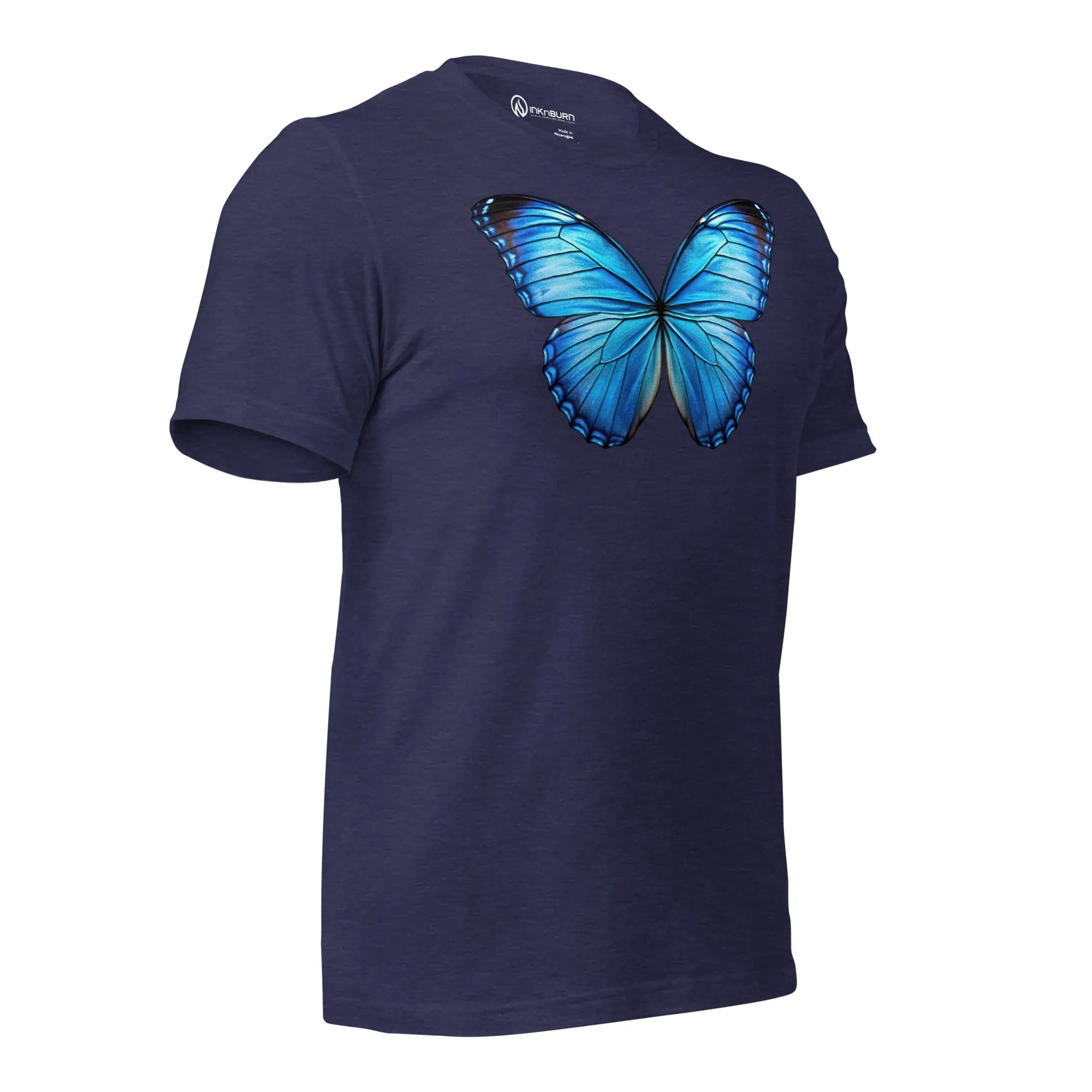 Ascent Unisex Cotton T-Shirt (4 Colors) sold by INKnBURN product image thumbnail 3