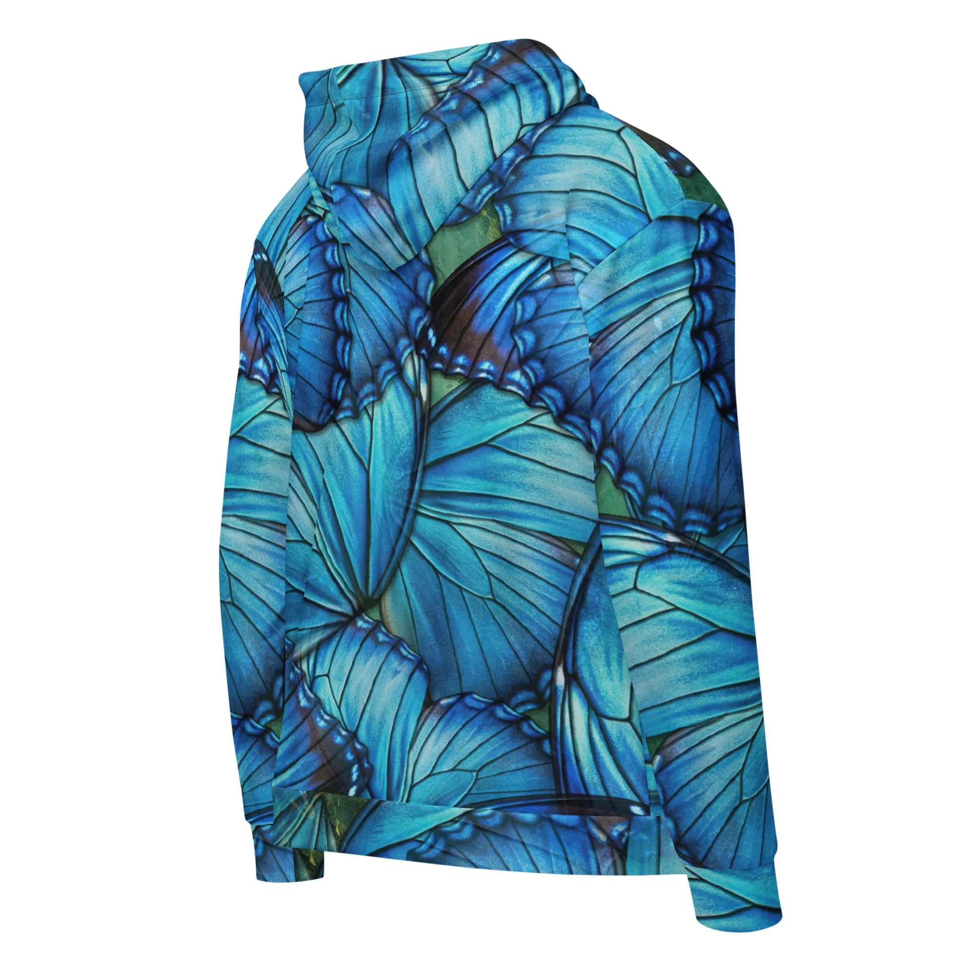 Ascent Unisex Zip Performance Hoodie sold by INKnBURN product image thumbnail 2