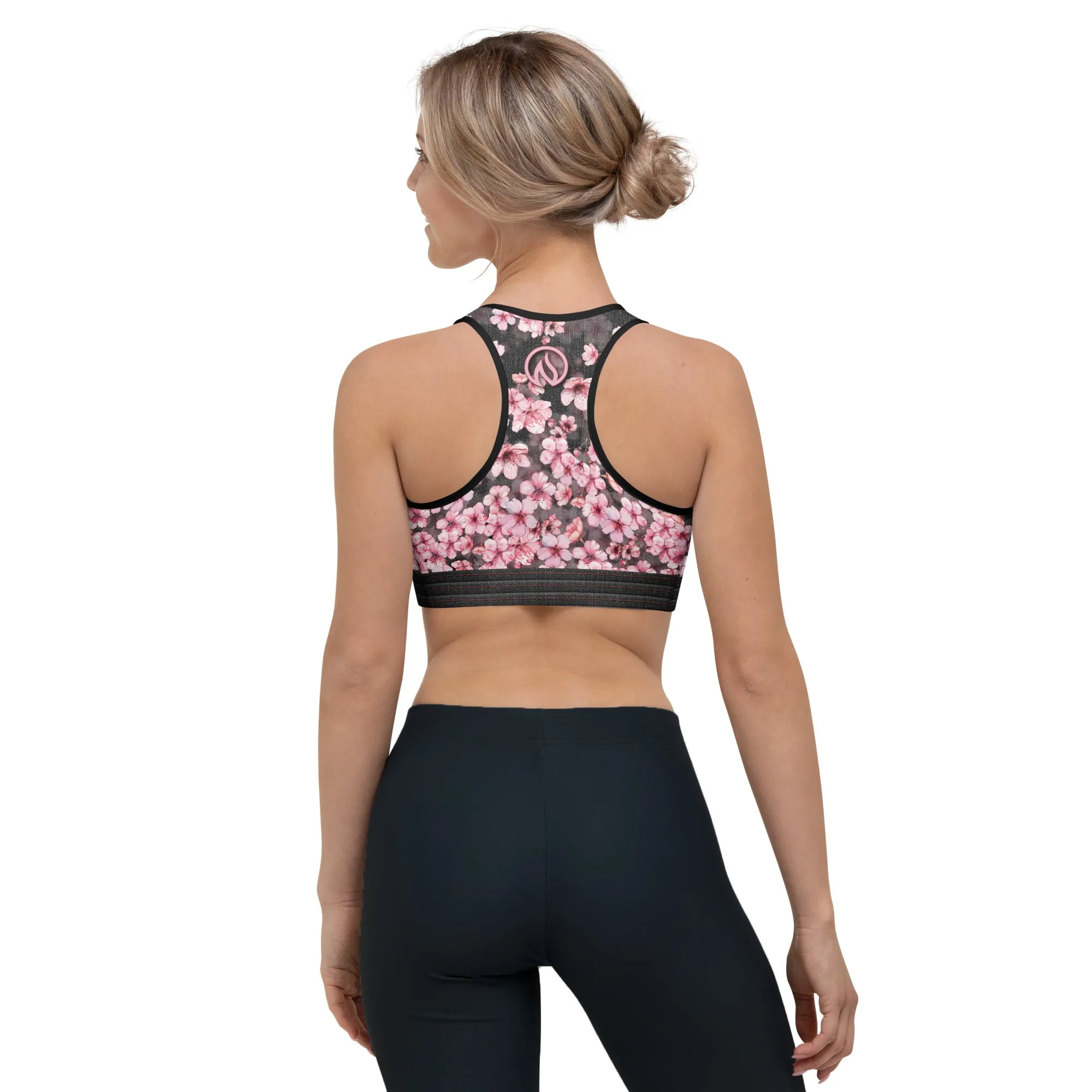 Sakura Sports Bra sold by INKnBURN product image thumbnail 3