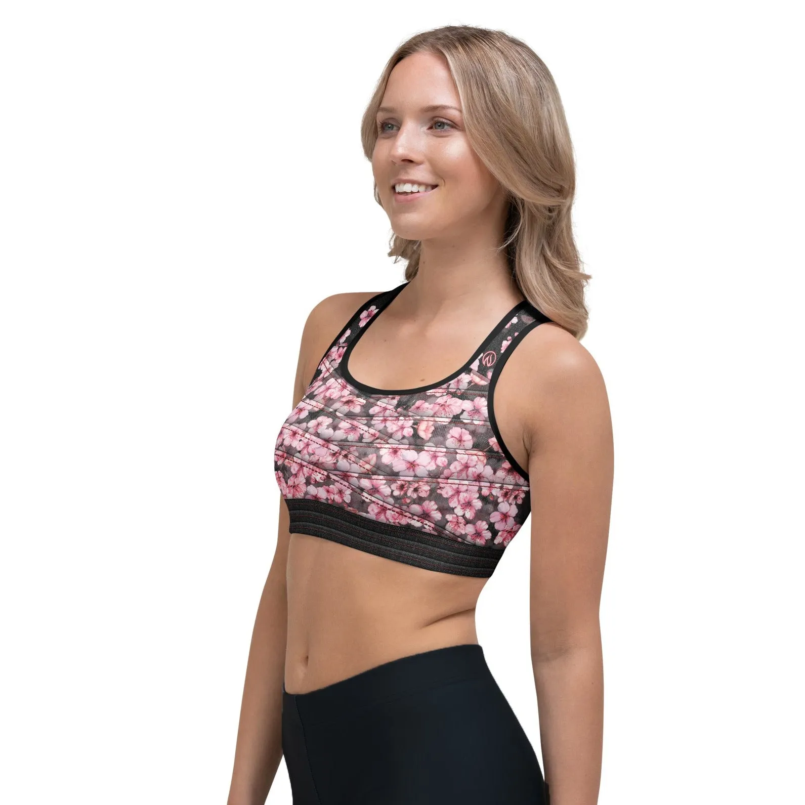 Sakura Sports Bra sold by INKnBURN