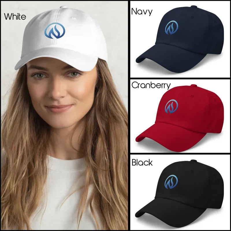 INB Embroidered Logo Dad Hat (4 Colors) made by INKnBURN