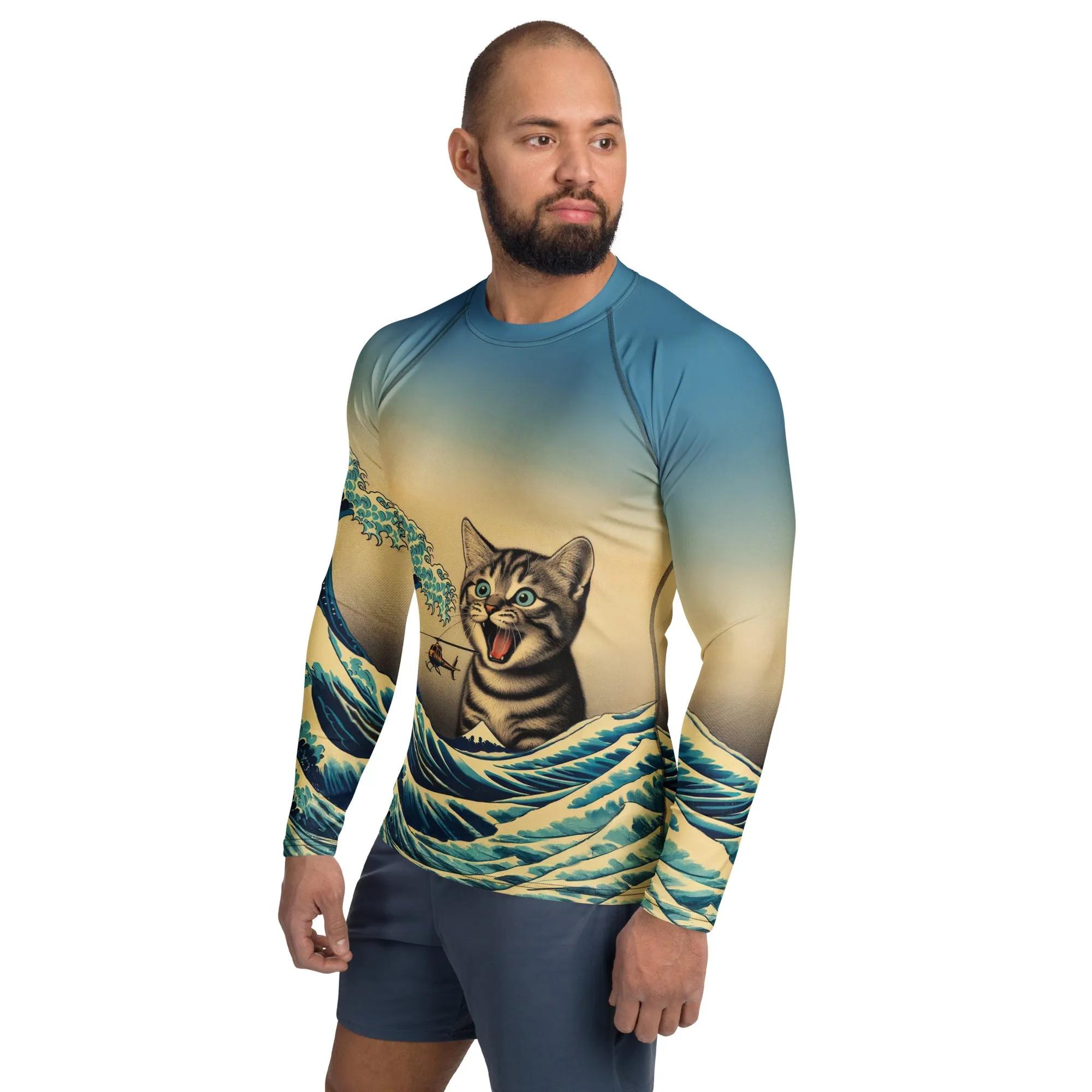 Mens Catzilla Pullover sold by INKnBURN product image thumbnail 3