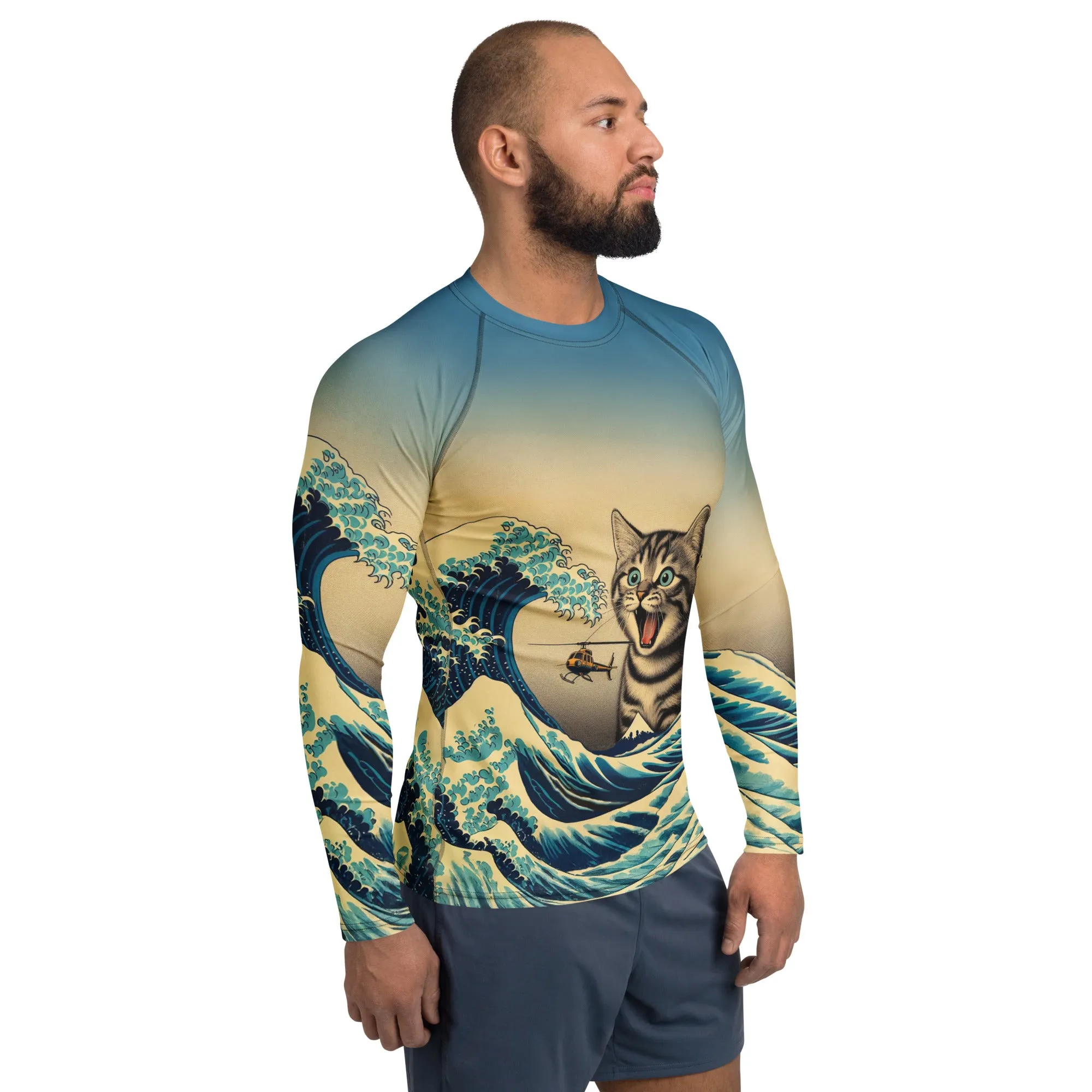 Mens Catzilla Pullover sold by INKnBURN product image thumbnail 4