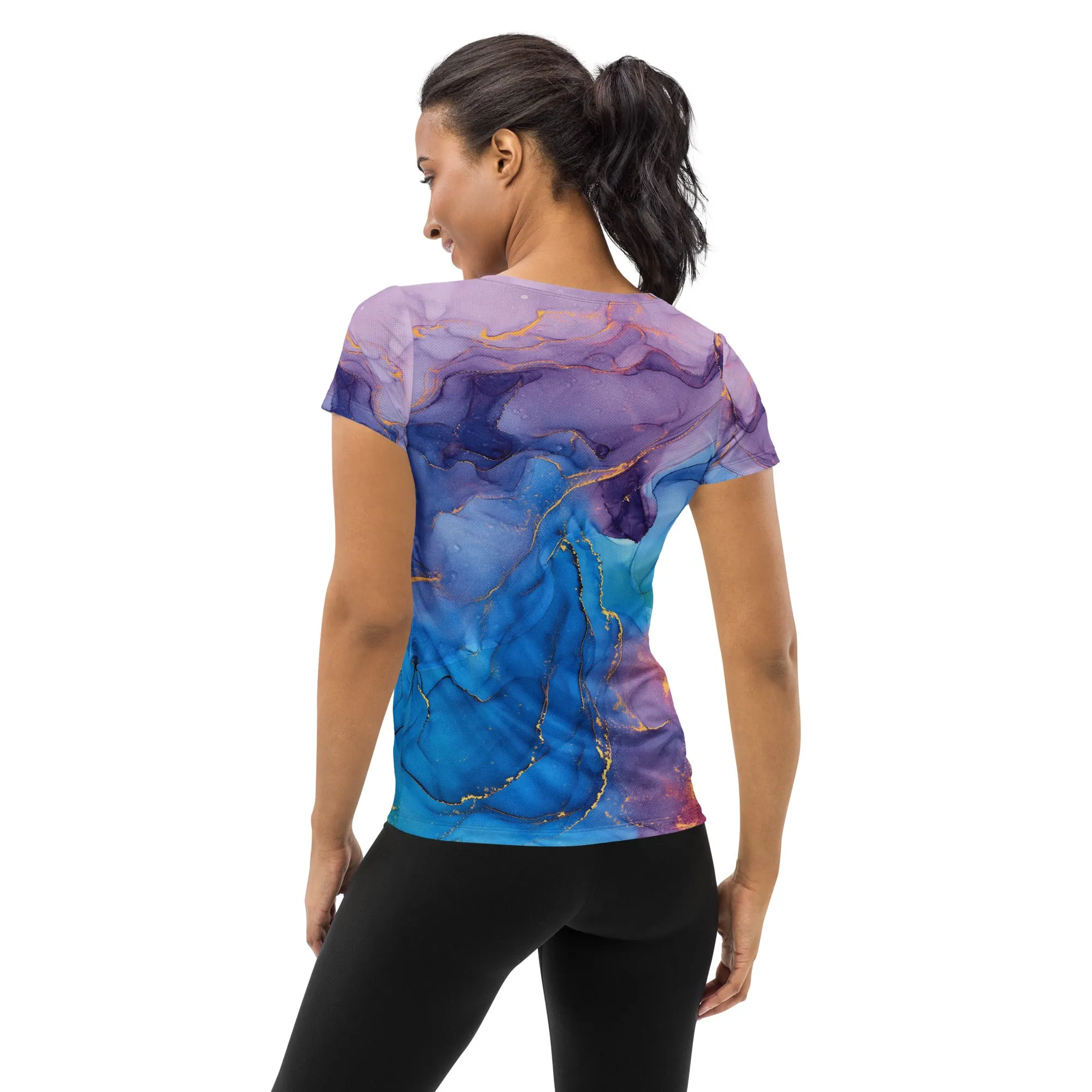 Heart of Gold Scoop Neck Tech sold by INKnBURN product image thumbnail 2
