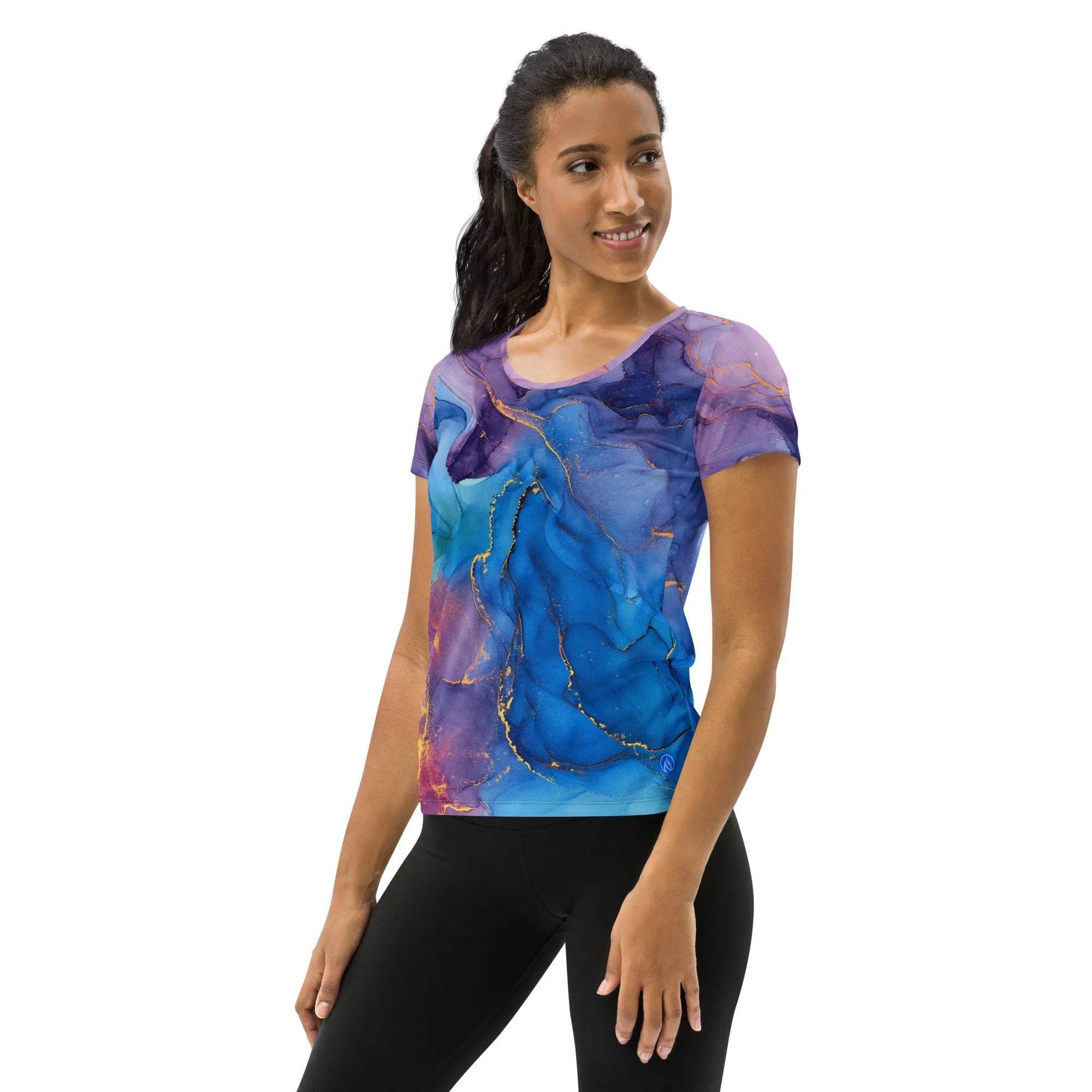 Heart of Gold Scoop Neck Tech sold by INKnBURN product image thumbnail 4
