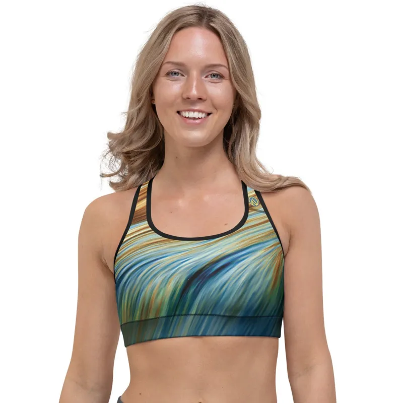 Current Sports Bra made by INKnBURN