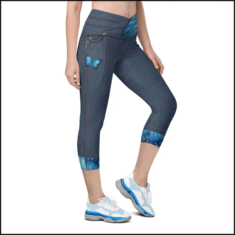 Ascent Capris w/Pockets made by INKnBURN