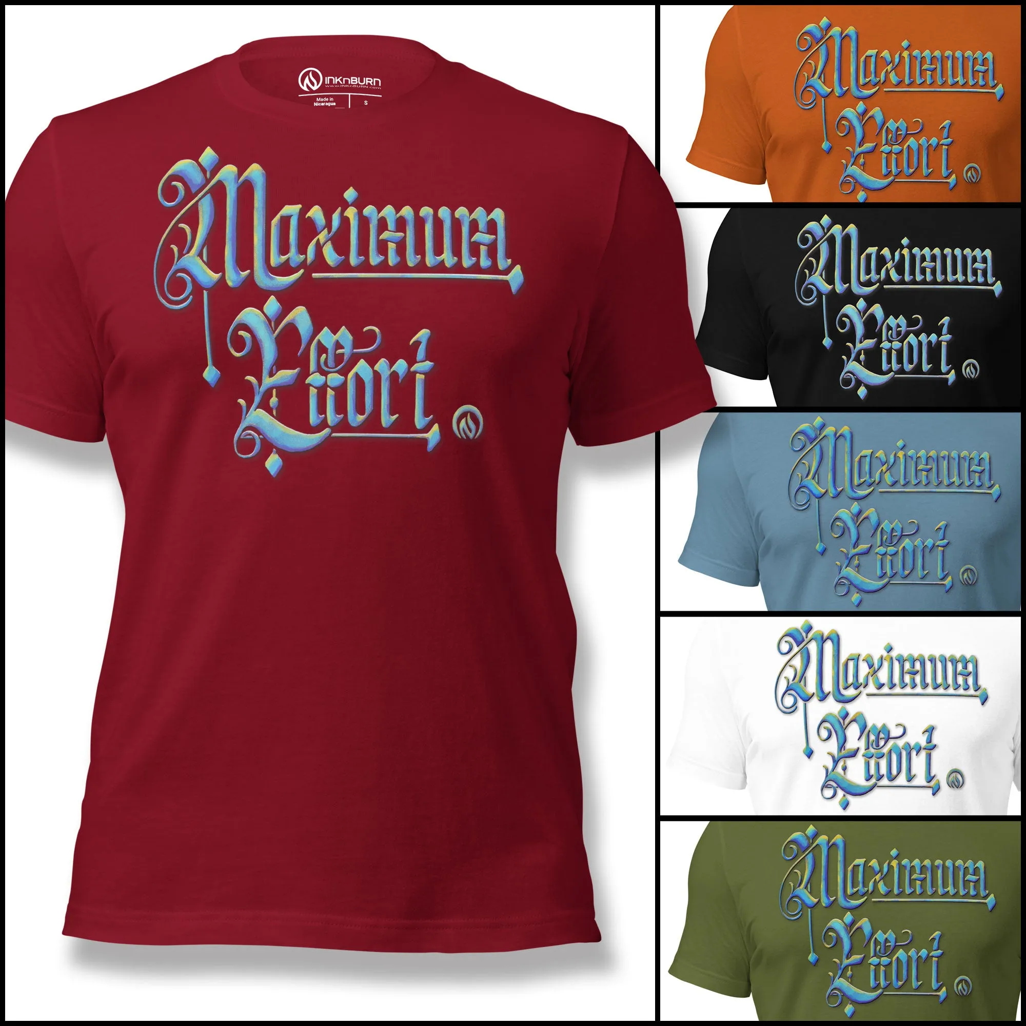 Maximum Effort Cotton Tee sold by INKnBURN