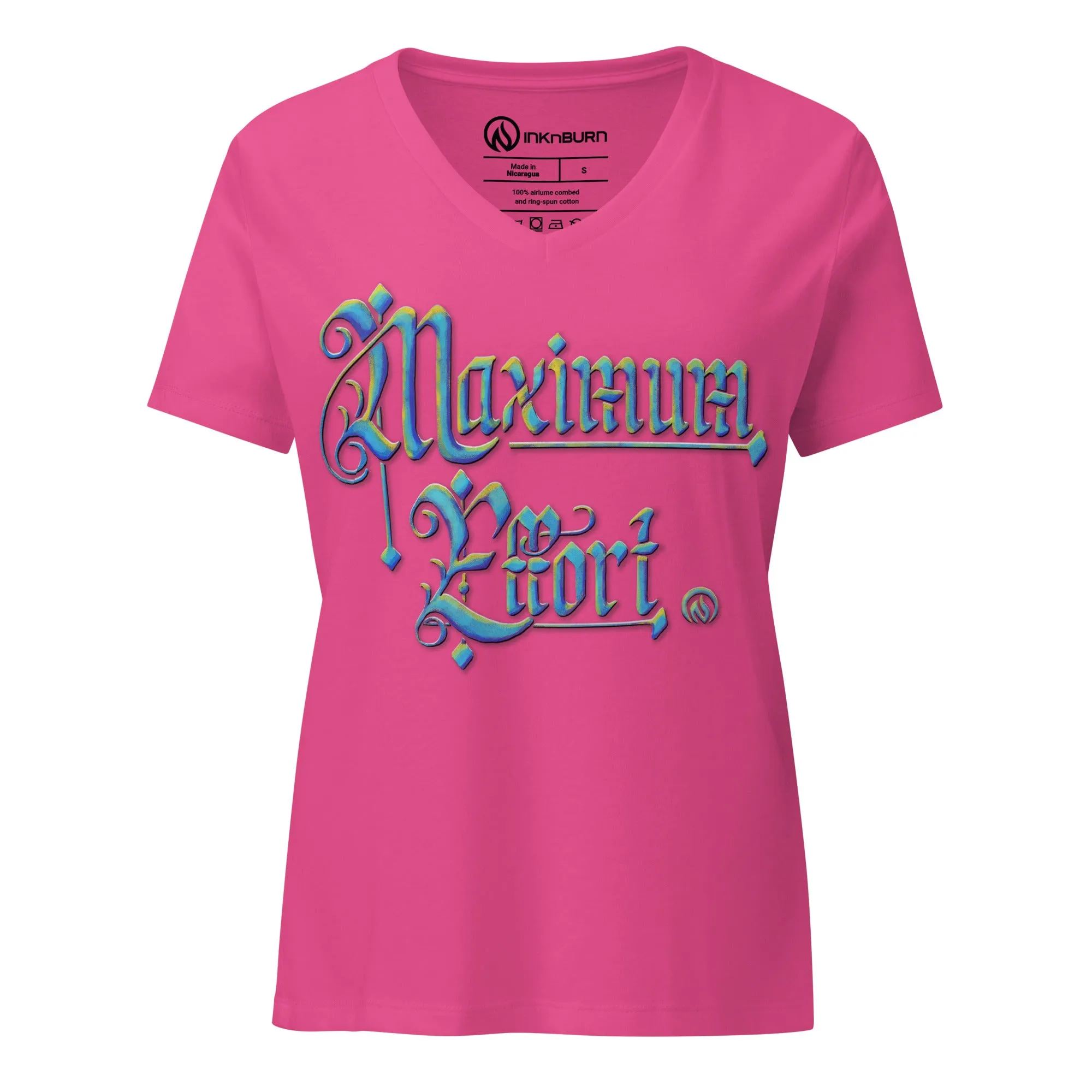 Maximum Effort Cotton V-Neck (4 Colors) sold by INKnBURN product image thumbnail 5
