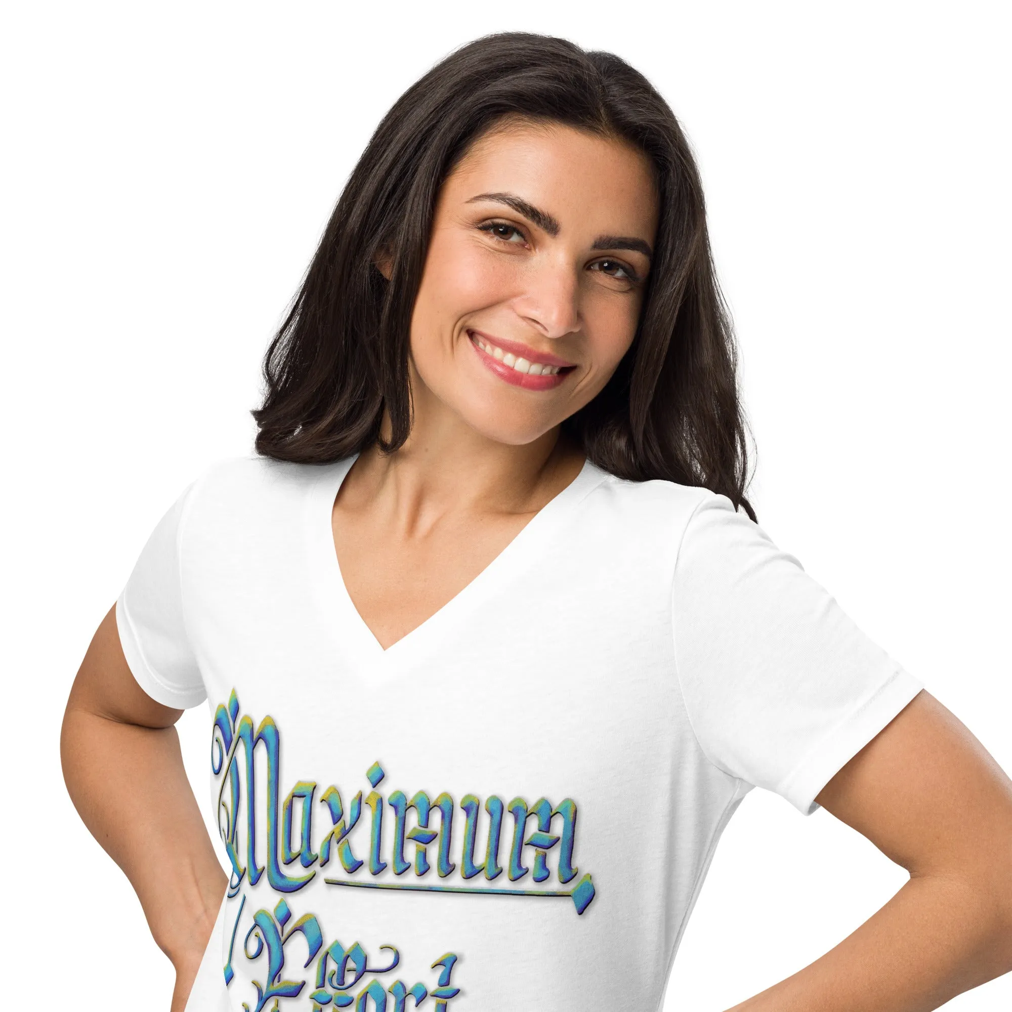 Maximum Effort Cotton V-Neck (4 Colors) sold by INKnBURN product image thumbnail 3