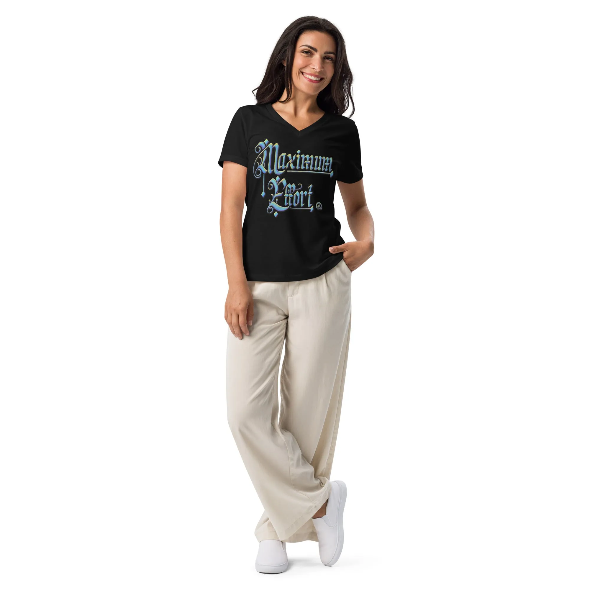 Maximum Effort Cotton V-Neck (4 Colors) sold by INKnBURN product image thumbnail 2