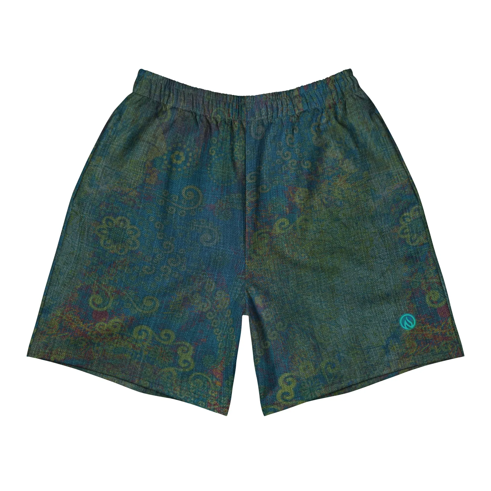 Vintage Paisley Dry ICE Unisex Shorts (6") sold by INKnBURN product image thumbnail 3