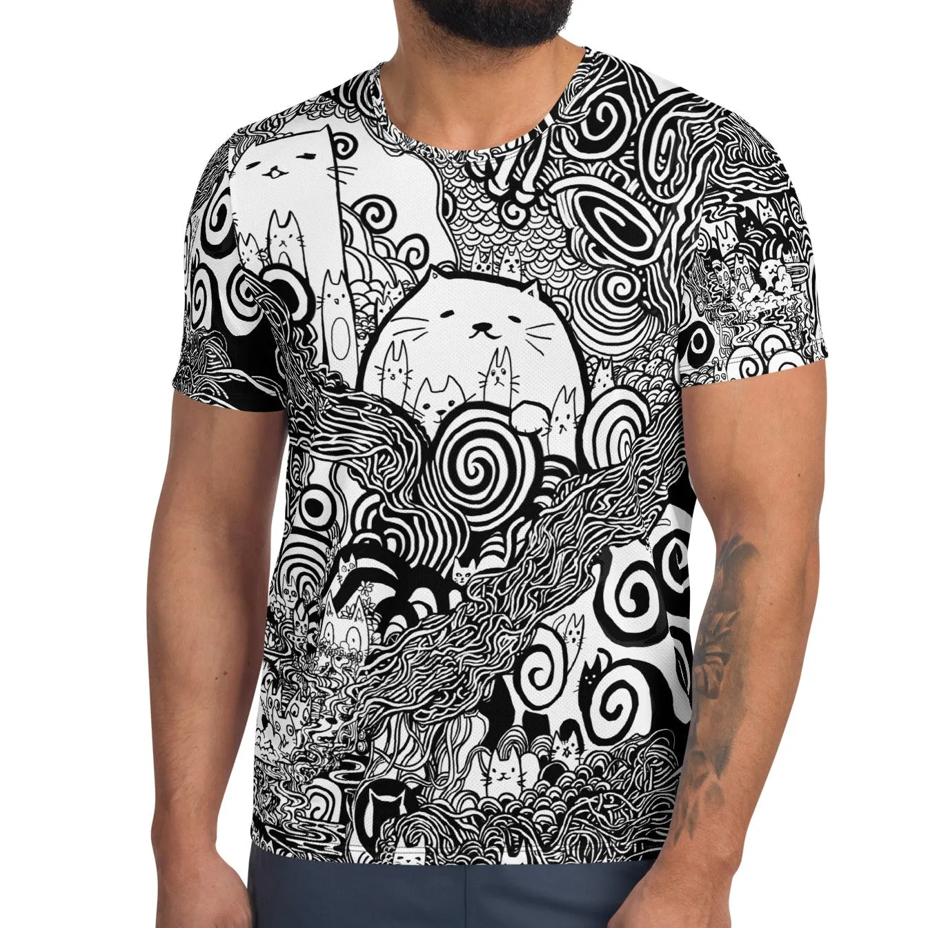 Men's Catastrophe Tech Shirt sold by INKnBURN