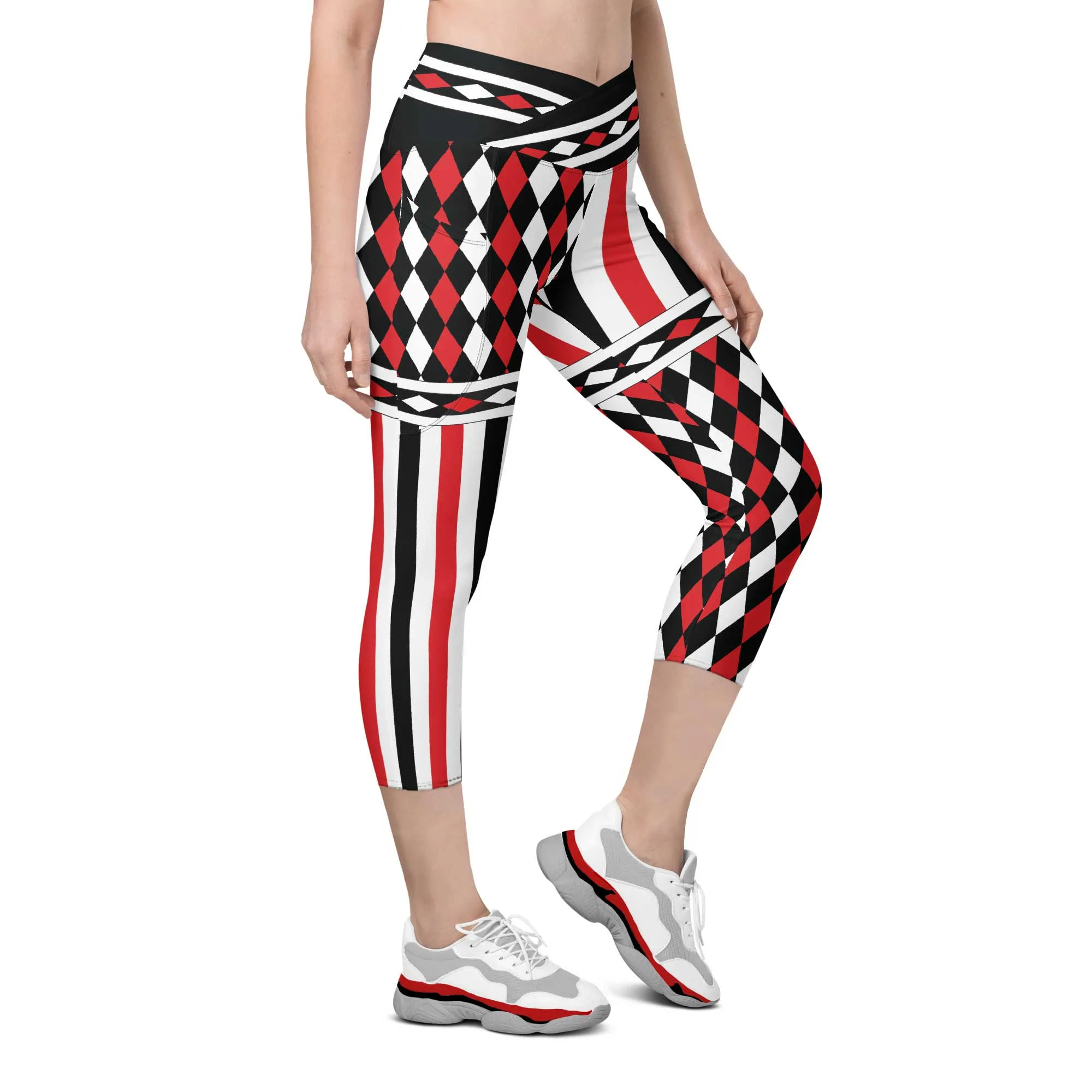 Harlequin Capris w/Pockets sold by INKnBURN product image thumbnail 3