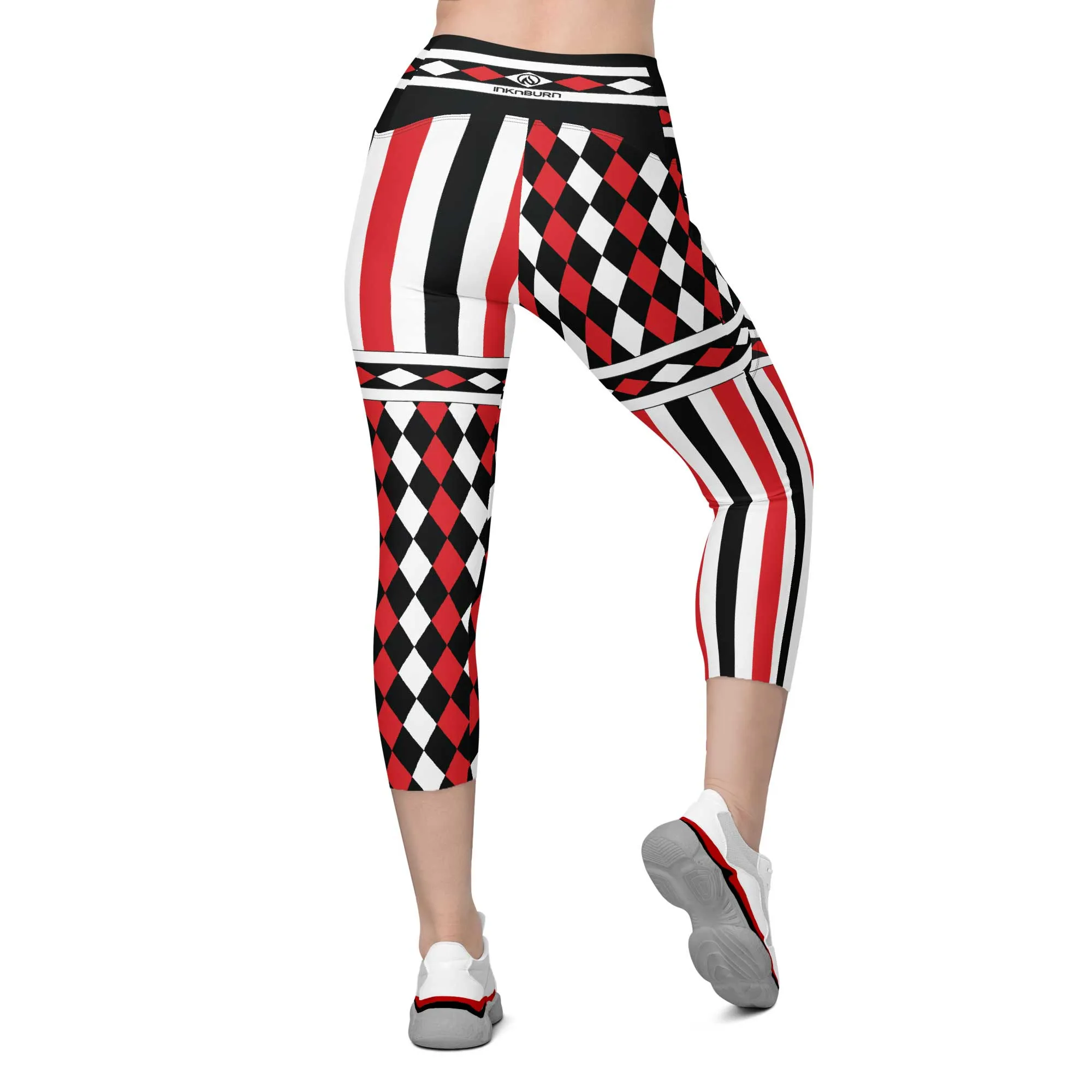 Harlequin Capris w/Pockets sold by INKnBURN product image thumbnail 4