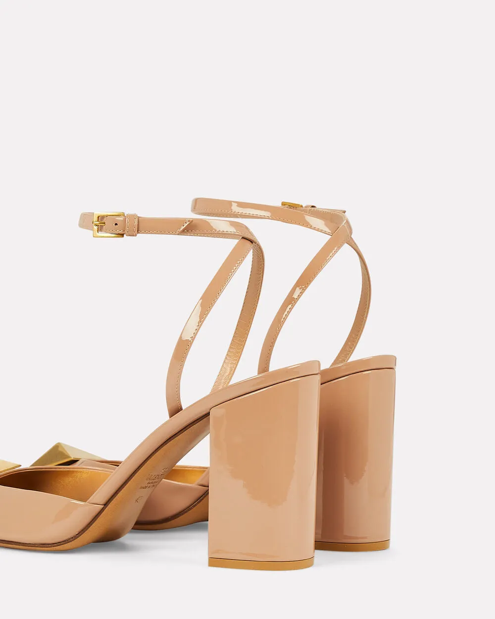 One Stud Patent Leather Pumps sold by INTERMIX product image thumbnail 3