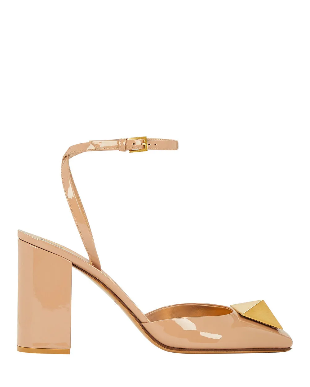 One Stud Patent Leather Pumps sold by INTERMIX product image thumbnail 5