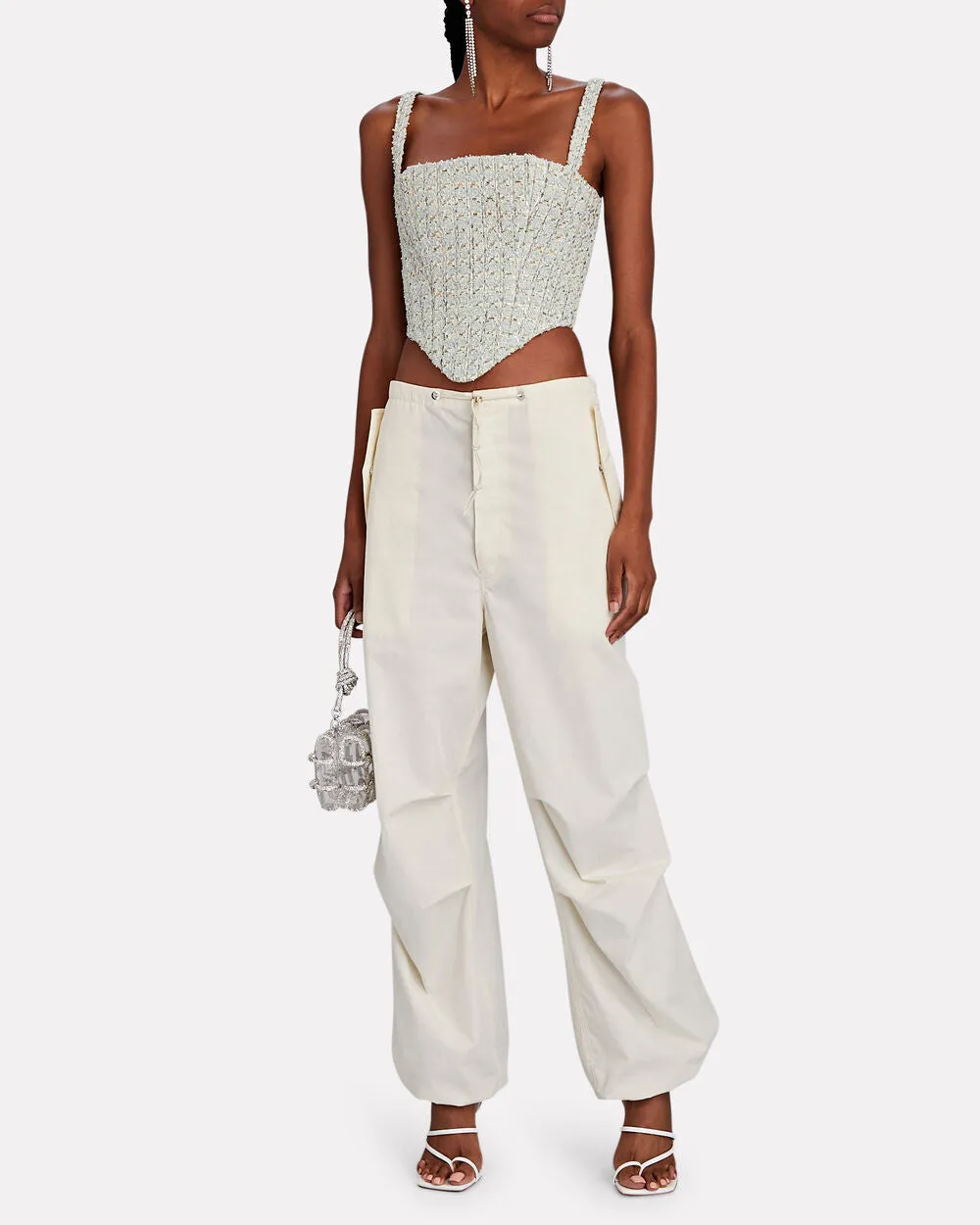 Boucle´Tweed Bustier Top sold by INTERMIX product image thumbnail 5