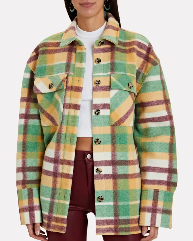 Orgi Paid Shirt Jacket sold by INTERMIX