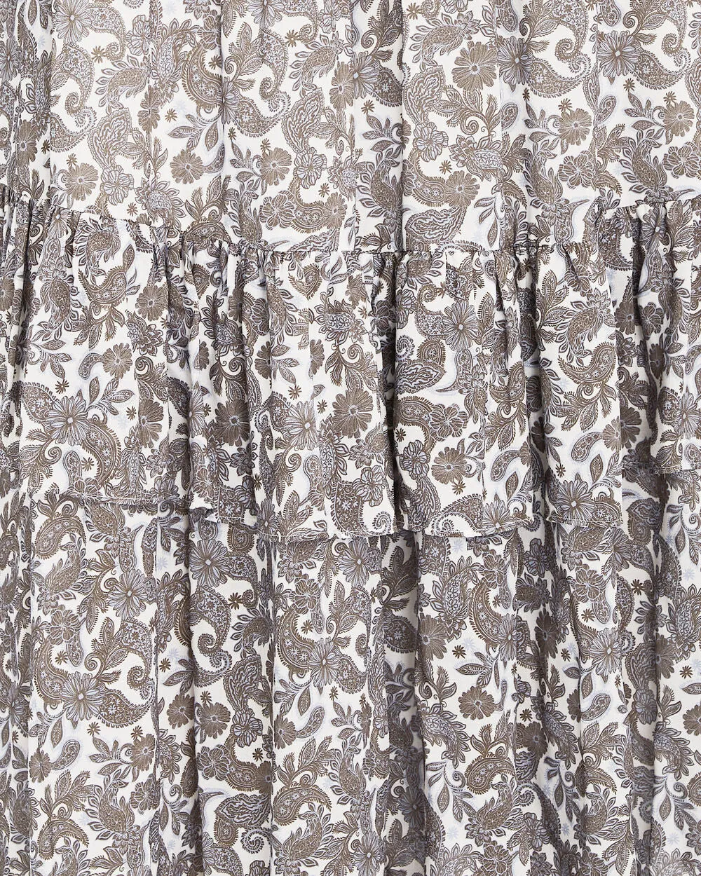 Odette Ruffled Printed Voile Midi Skirt sold by INTERMIX product image thumbnail 4