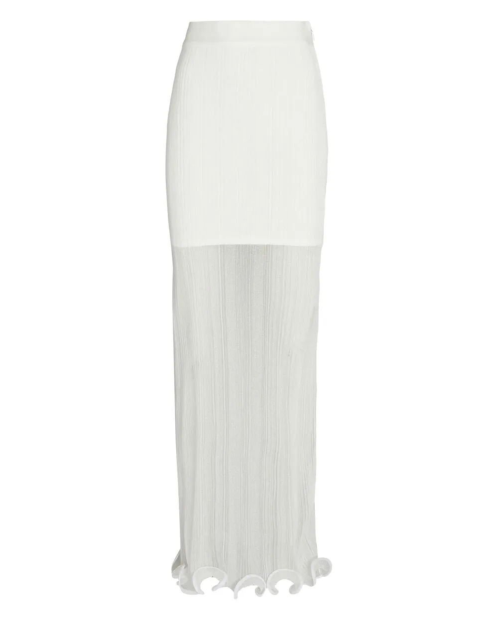 Ruffle-Trimmed Layered Maxi Skirt sold by INTERMIX product image thumbnail 2