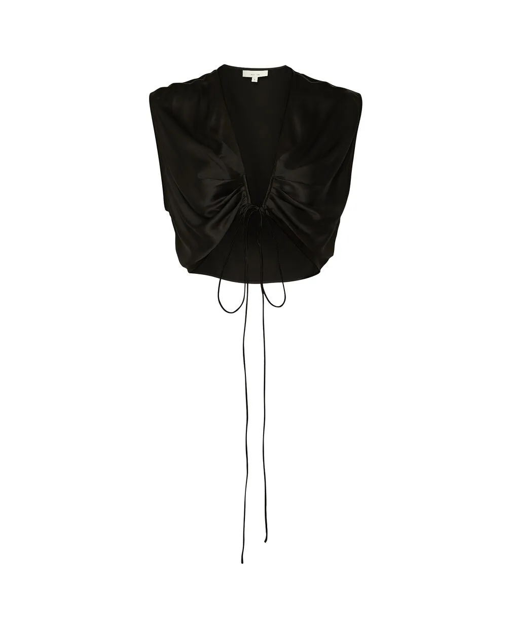 Draped Crop Top sold by INTERMIX product image thumbnail 3