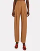 Pleated High-Rise Trousers sold by INTERMIX