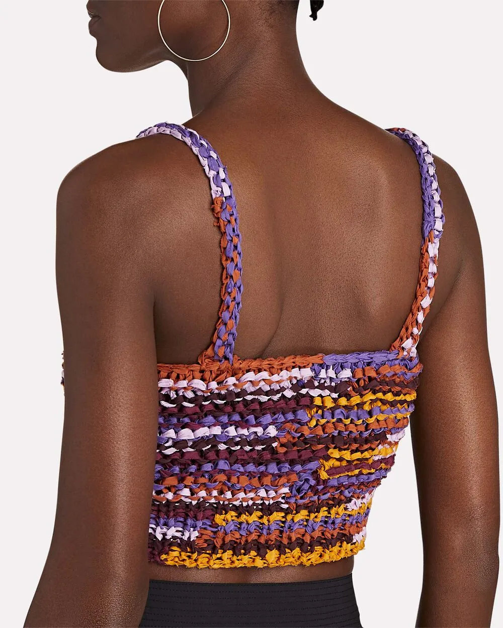 Rae Crochet Crop Top sold by INTERMIX product image thumbnail 3