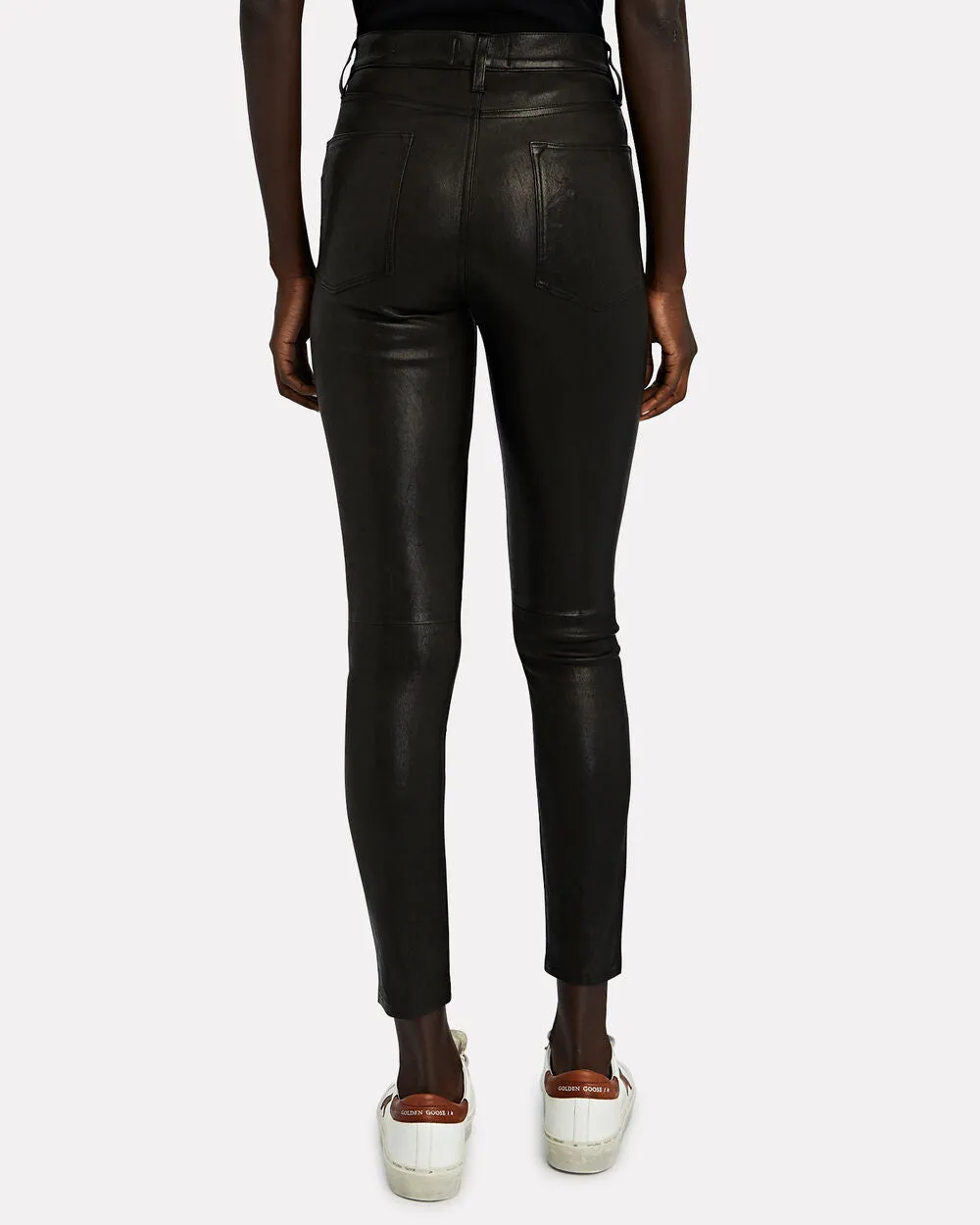 Le Skinny Leather Pants sold by INTERMIX product image thumbnail 2