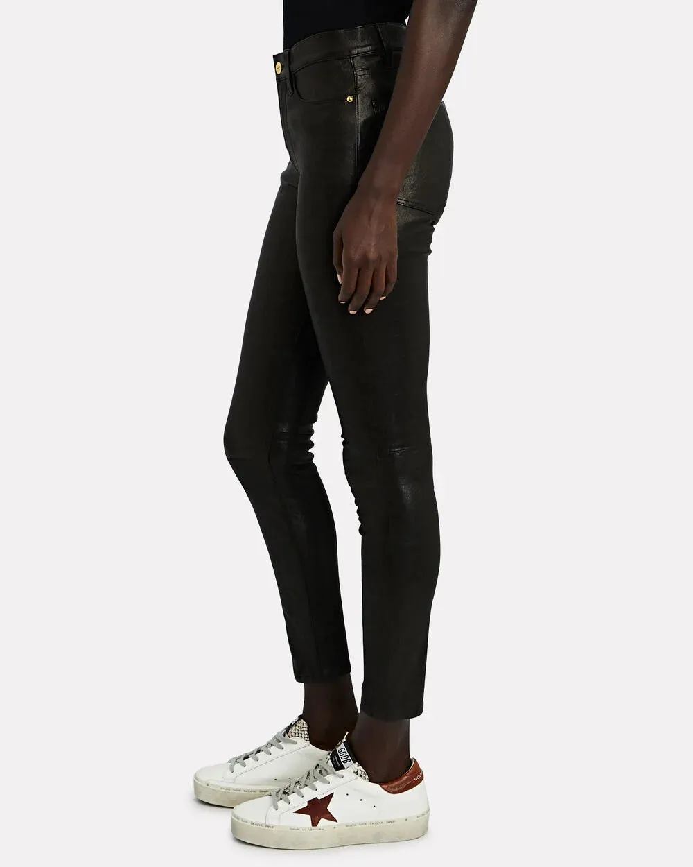 Le Skinny Leather Pants sold by INTERMIX product image thumbnail 5