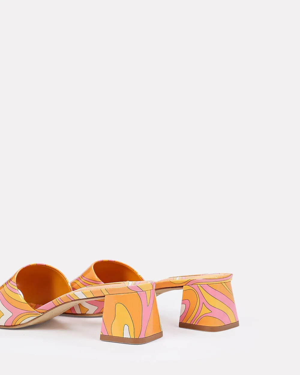 Brigitte Patent Leather Mules sold by INTERMIX product image thumbnail 3